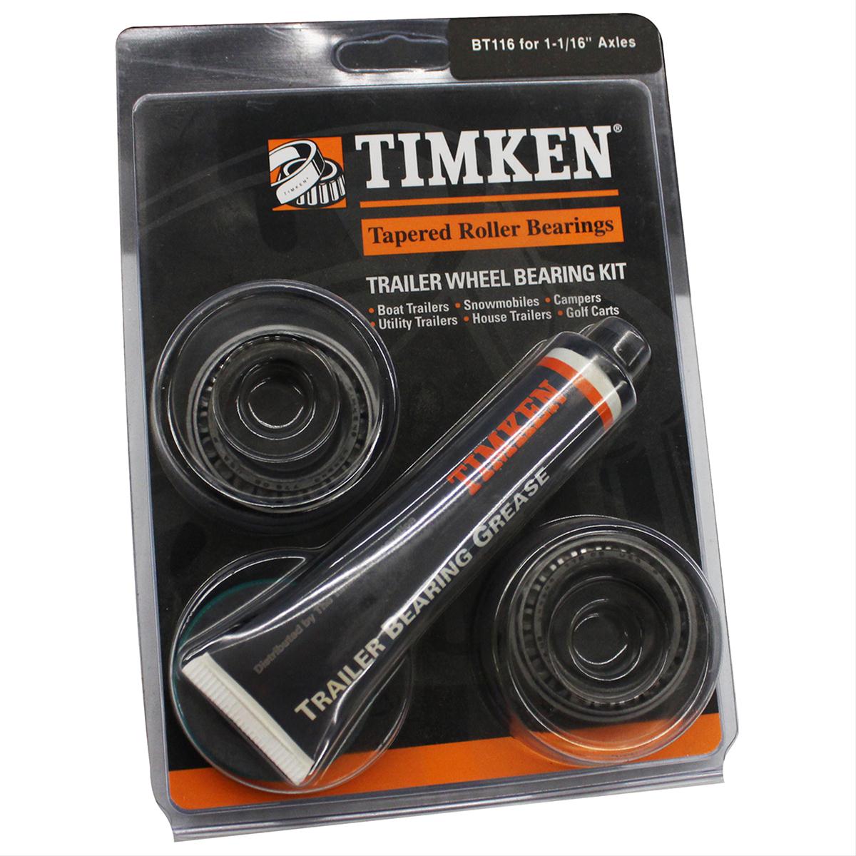 Timken Trailer Wheel Bearing Kit BT116