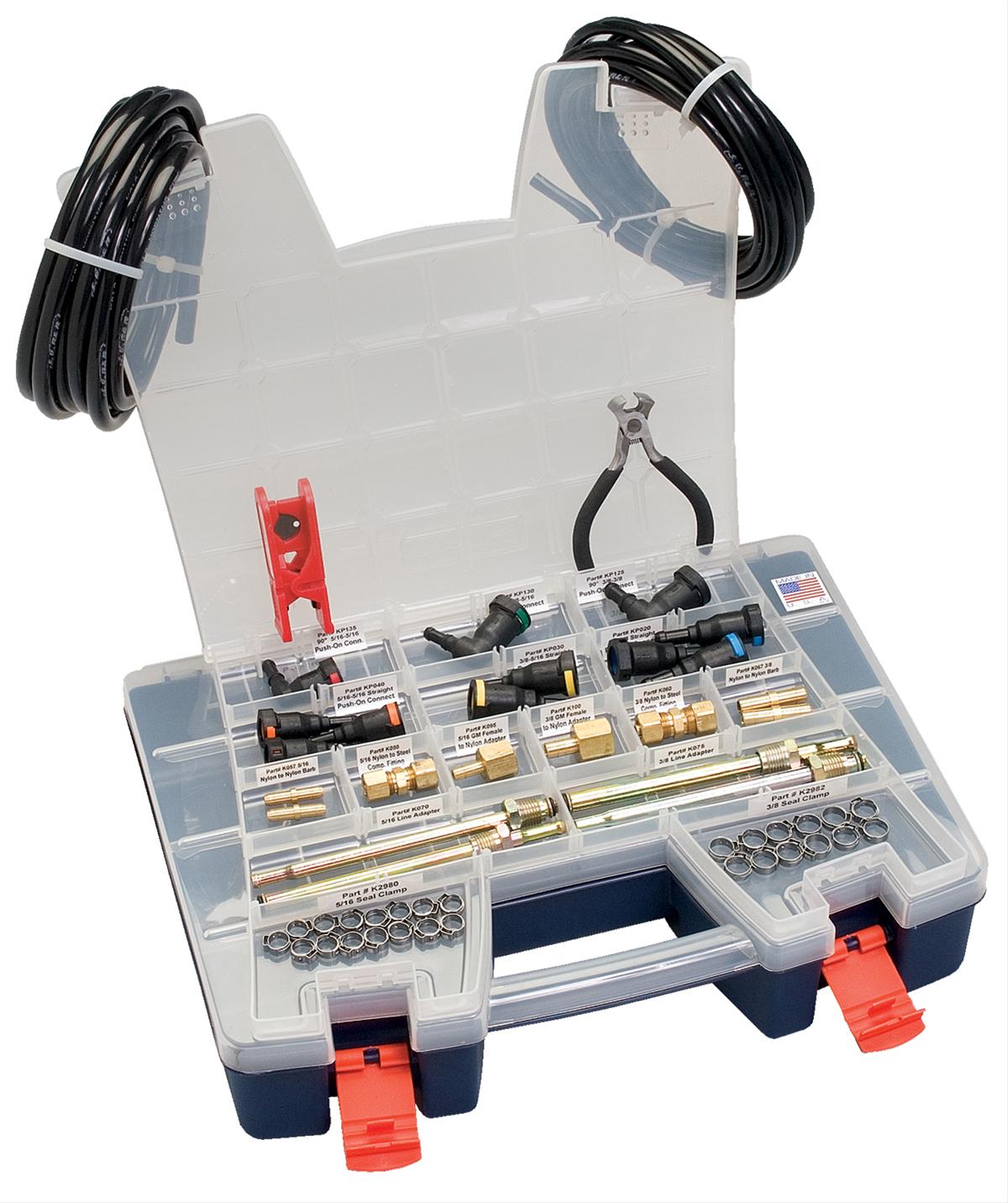 S.U.R.&R. Fuel Line Repair Parts Quick Connect Nylon Black Kit eBay