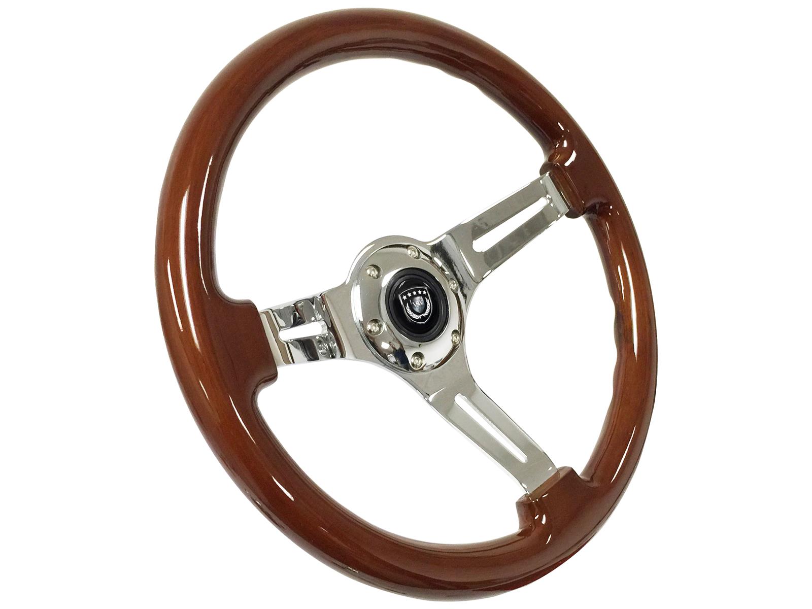 Volante St Vsw S Series Sport Wood Steering Wheels Summit Racing