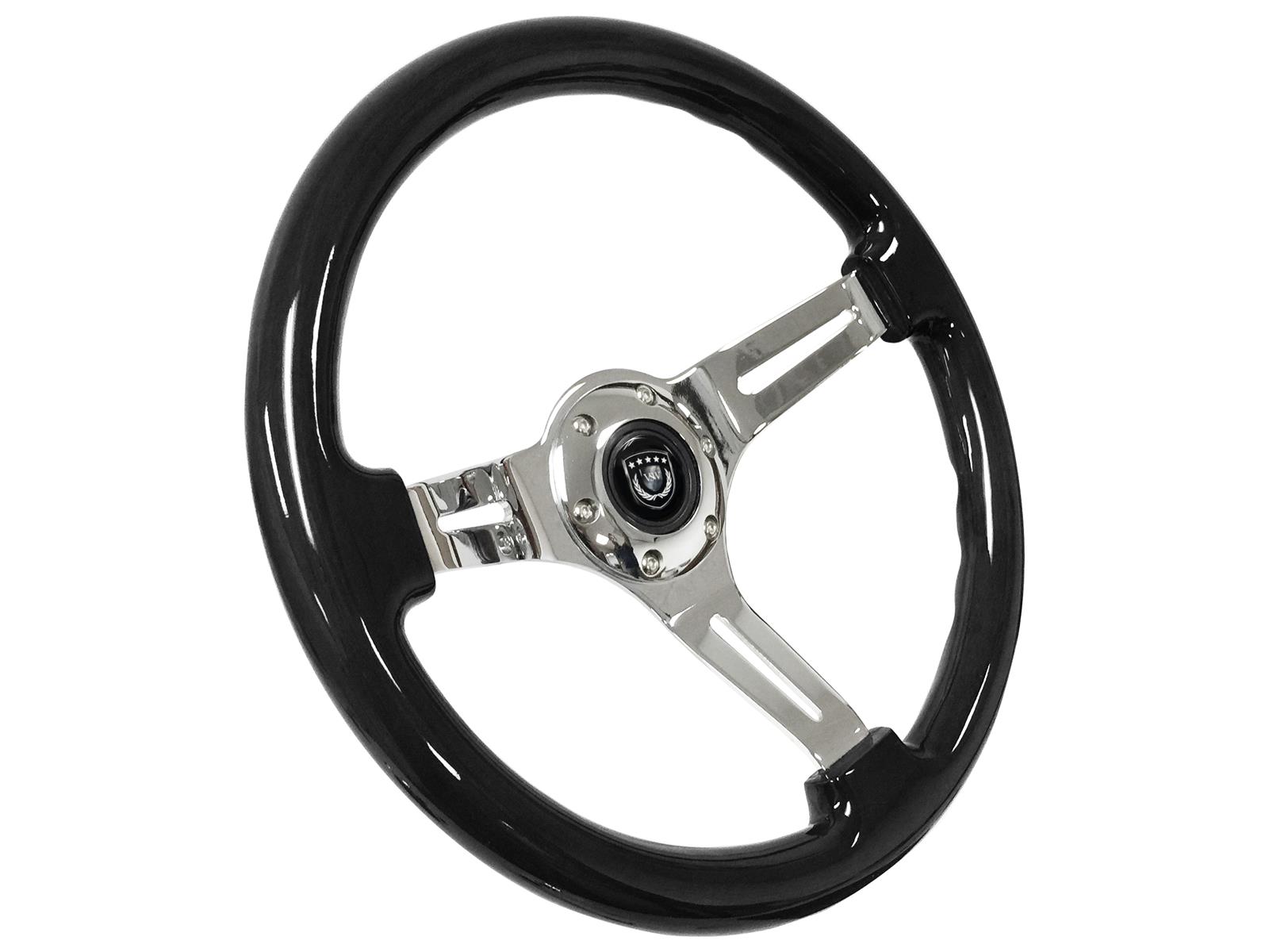 Volante St Vsw S Series Sport Wood Steering Wheels Summit Racing