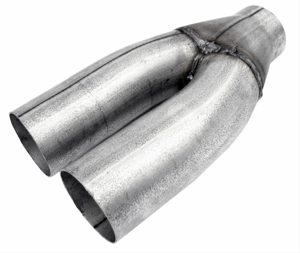 Walker Exhaust Exhaust Pipe YPipe Steel Dual Inlet 3.00" 3.00" Single