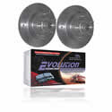 Cryogenic Performance Brake Rotors and Evolution Pads by Power Stop