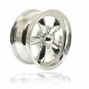 Summit Racing Legend 5 Series Chrome Wheels