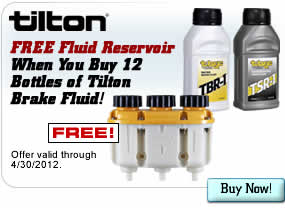 FREE Fluid Reservoir When you Buy 12 Bottles of Tilton Brake Fluid