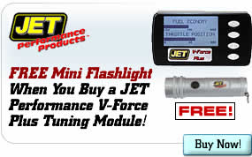 FREE Mini Flashlight When You Buy a JET Performance V-Force Plus Tuning Module!