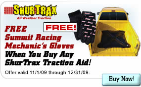 FREE SRE Mechanics Gloves When You Buy Any ShurTrax Traction Aid