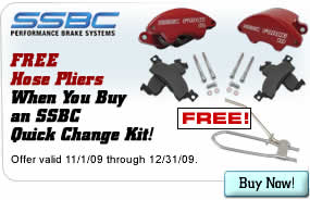 FREE Hose Pliers When You Buy an SSBC Quick Change Kit
