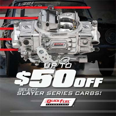 Up to $100 Off Select Slayer Carbs