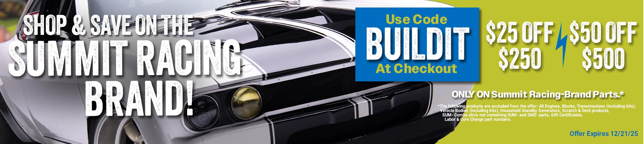 Summit Racing Performance, Restoration & Replacement Parts & Tools