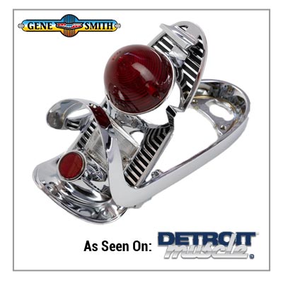 Gene Smith Quality Reproductions Tri-5 Chevy Taillights - RTM Detroit Muscle