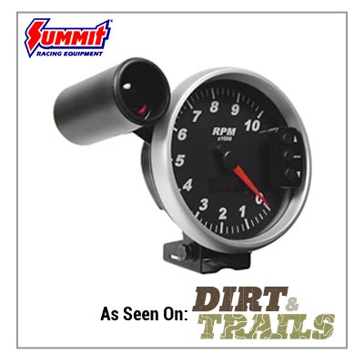 Summit Racing Pro Series Tachometers - RTM Dirt and Trails