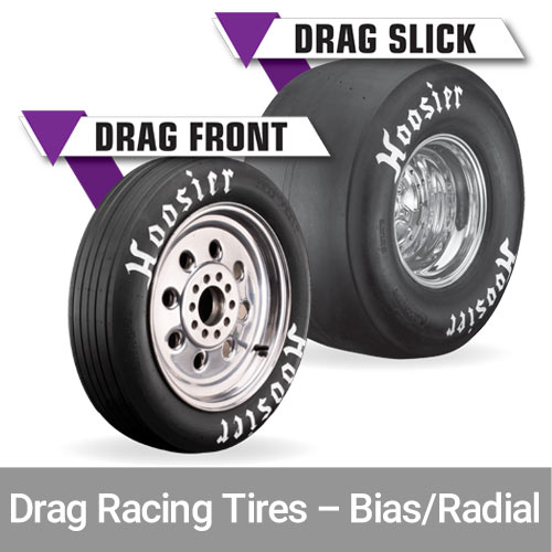 Shop Hoosier Drag Racing Tires - Bias/Radial