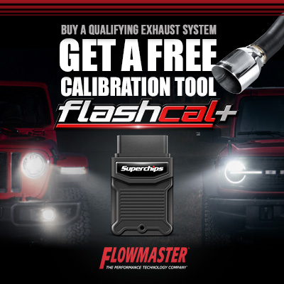 Buy Select Flowmaster Exhaust Systems and Get a FREE Flashcal+ Calibration Tool 