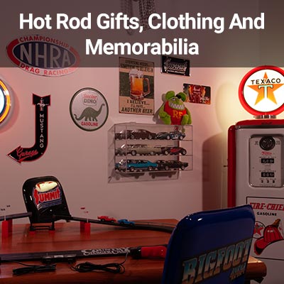Hot Rod Gifts, Clothing & Memorabilia