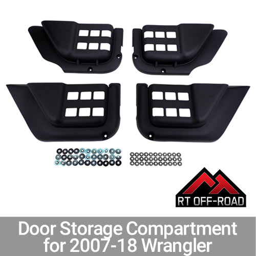 RT Off-Road Door Storage Compartments for 2007-18 Wrangler