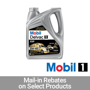 Mobil 1 - Mail-in Rebates on Select Products