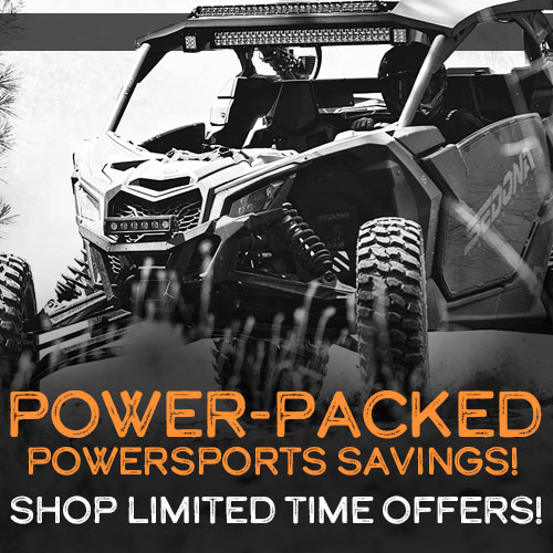 Save on Select Powersports Deals!