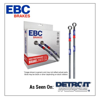 EBC Brakes Stainless Steel Braided Brake Lines