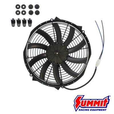 Summit Racing Low-Profile High CFM Electric Fans