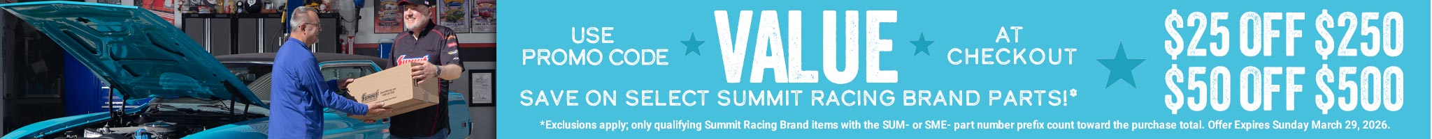 Summit Racing Performance, Restoration & Replacement Parts & Tools