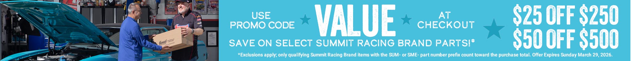 Summit Racing Performance, Restoration & Replacement Parts & Tools