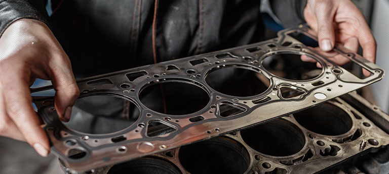 Automotive gaskets clearance