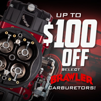Up to $100 Off Select Brawler Carbs