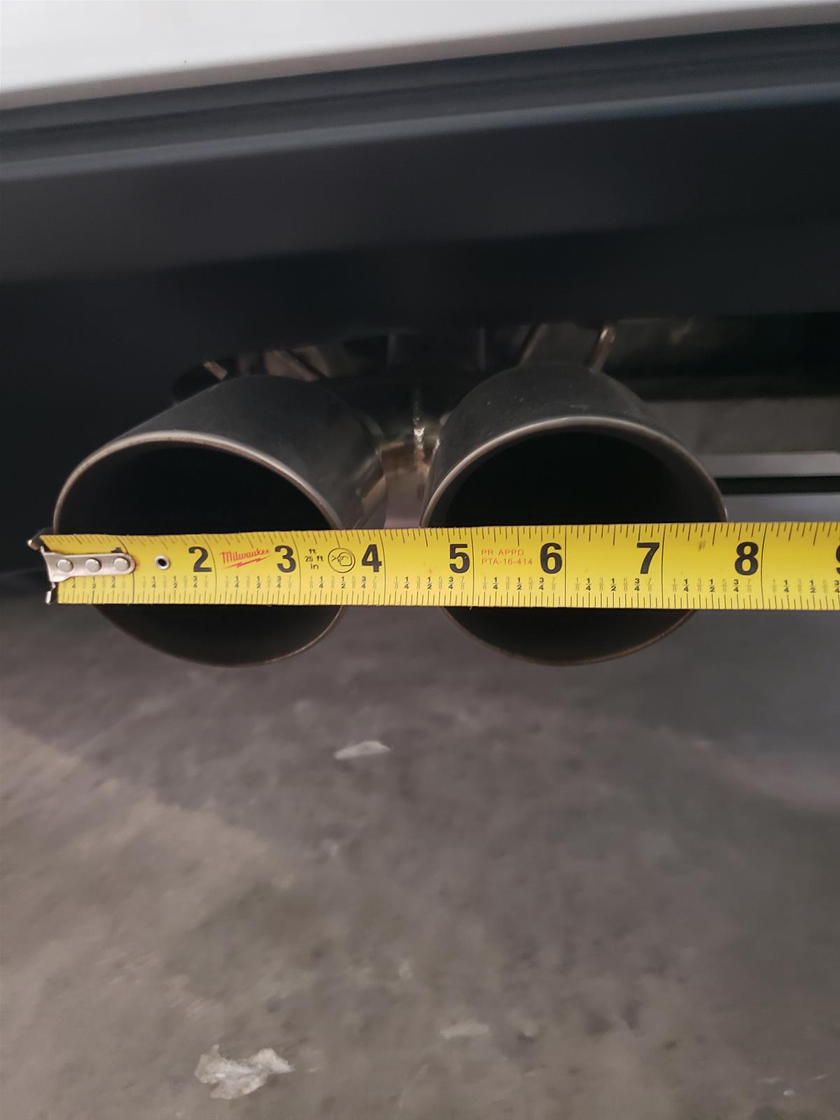 Jones Exhaust JST123 Jones Exhaust Stainless Steel Exhaust Tips