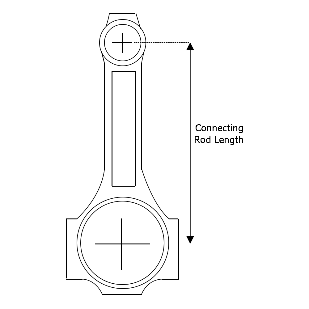 Connecting Rod Length Diagram