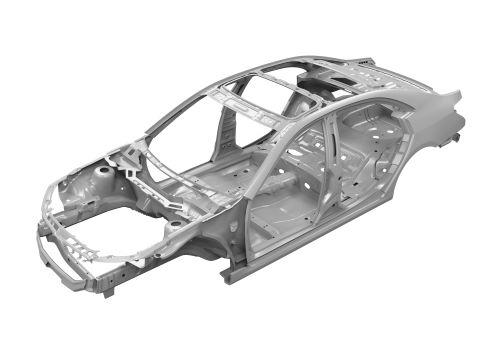 An example of a unibody chassis.