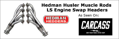 Hedman Husler Muscle Rods LS Engine Swap Headers