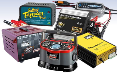 Portable, Solar &amp; More Car Battery Chargers