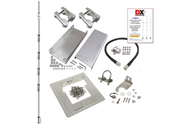DX Engineering DXE-HSR-6BTV-P2 DX Engineering 6BTV 6-Band High Performance  HF Vertical Antennas and OMNI-TILT™ Mounting Systems