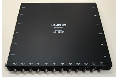 Hamplus Antenna Switch, 12 Inputs and 6 Outputs