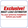 DX Engineering Mastload Estimator