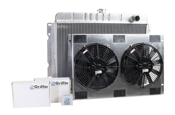 External Radiator Combo Keep Your E-Body Barracuda or Challenger Cool with a Griffin Exact Fit ...