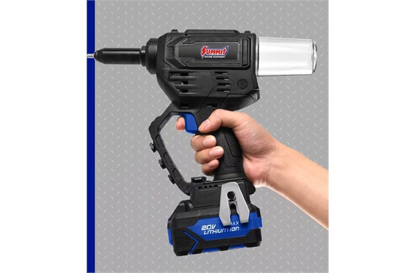 Summit Racing Tools Heat, Cut, Rivet, and Grease with These Summit Racing™ 20V Cordless Tools