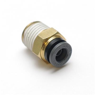 Ridetech Airline Fitting Straight 1/4in Male NPT to 1/8in thumbnail 2