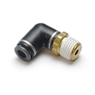 Ridetech Airline Fitting Swivel Elbow 1/4in NPT to 3/8in Airline thumbnail 2