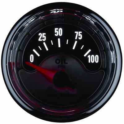 Autometer American Muscle 52mm Short Sweep Electric 100PSI Oil Pressure Gauge thumbnail 2