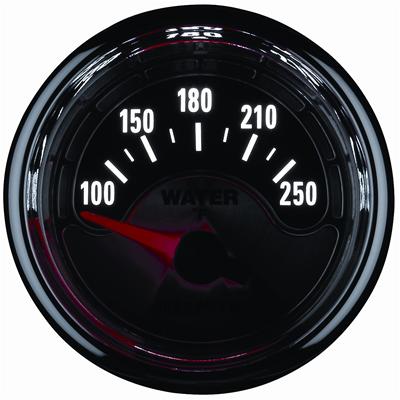 Autometer American Muscle 52mm Short Sweep Electric 250 Deg F Water Temp Gauge thumbnail 2