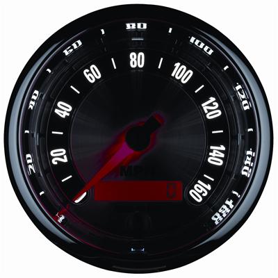 AutoMeter Gauge Speedometer 3-3/8in. 160MPH Elec. Programmable American Muscle thumbnail 3