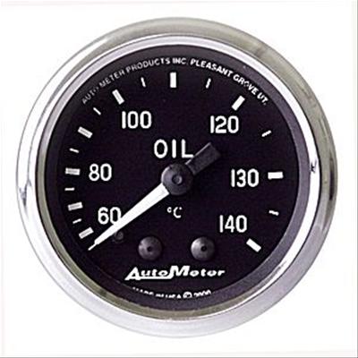 Autometer Cobra 2 1/16in 60-140 Deg Celsius Mechanical Oil Temperature Gauge