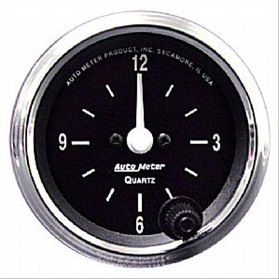 Autometer Cobra 2 1/16in 12HR Analog Clock Gauge
