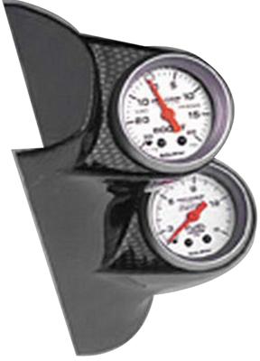 Autometer 01-04 Nissan Sentra Dual 52mm Black Gauge Pod thumbnail 4