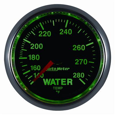 AutoMeter Gauge Water Temp 2-1/16in. 140-280 Deg. F Mechanical Gs thumbnail 2