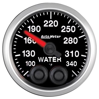 Autometer Elite 52mm 100-340 Deg F Water Temperature Peak and Warn Gauge w/ Electronic Control thumbnail 3