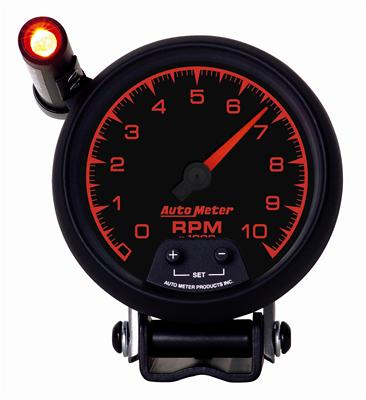 Autometer ES 3-3/4in TACH Mini-Monster 10000 RPM IN-DASH thumbnail 2