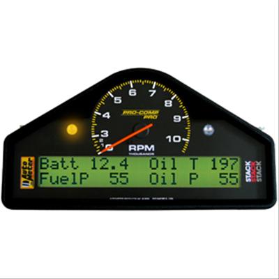 Autometer Pro-Comp Race Dash Display 0-3-10.5K RPM / MPH / FUELP / OILP / OILT / WTMP / VOLT
