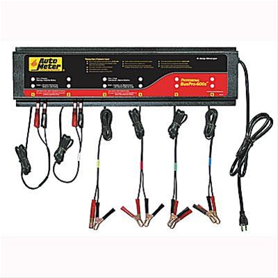 AutoMeter BusPro Smart Battery Chargers BUSPRO-620S Chargers, Smart, 6 Bank Quantity, 12 V, 5 amps, Each